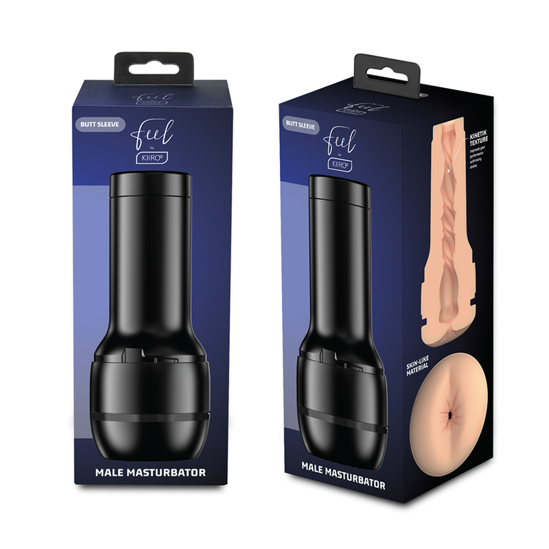 KIIROO FEEL STROKER GENERIC BUTT MASTURBATOR - PALE