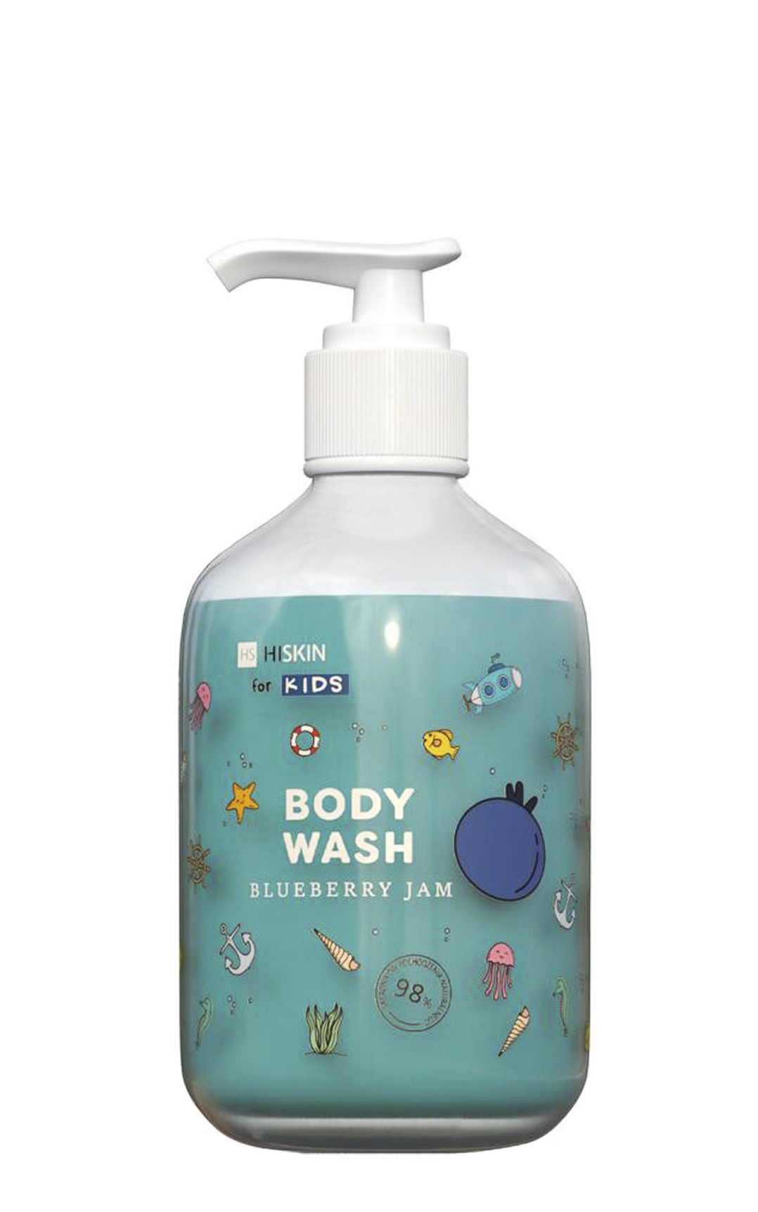 HISKIN for Kids Żel do mycia ciała Blueberry Jam 400 ml