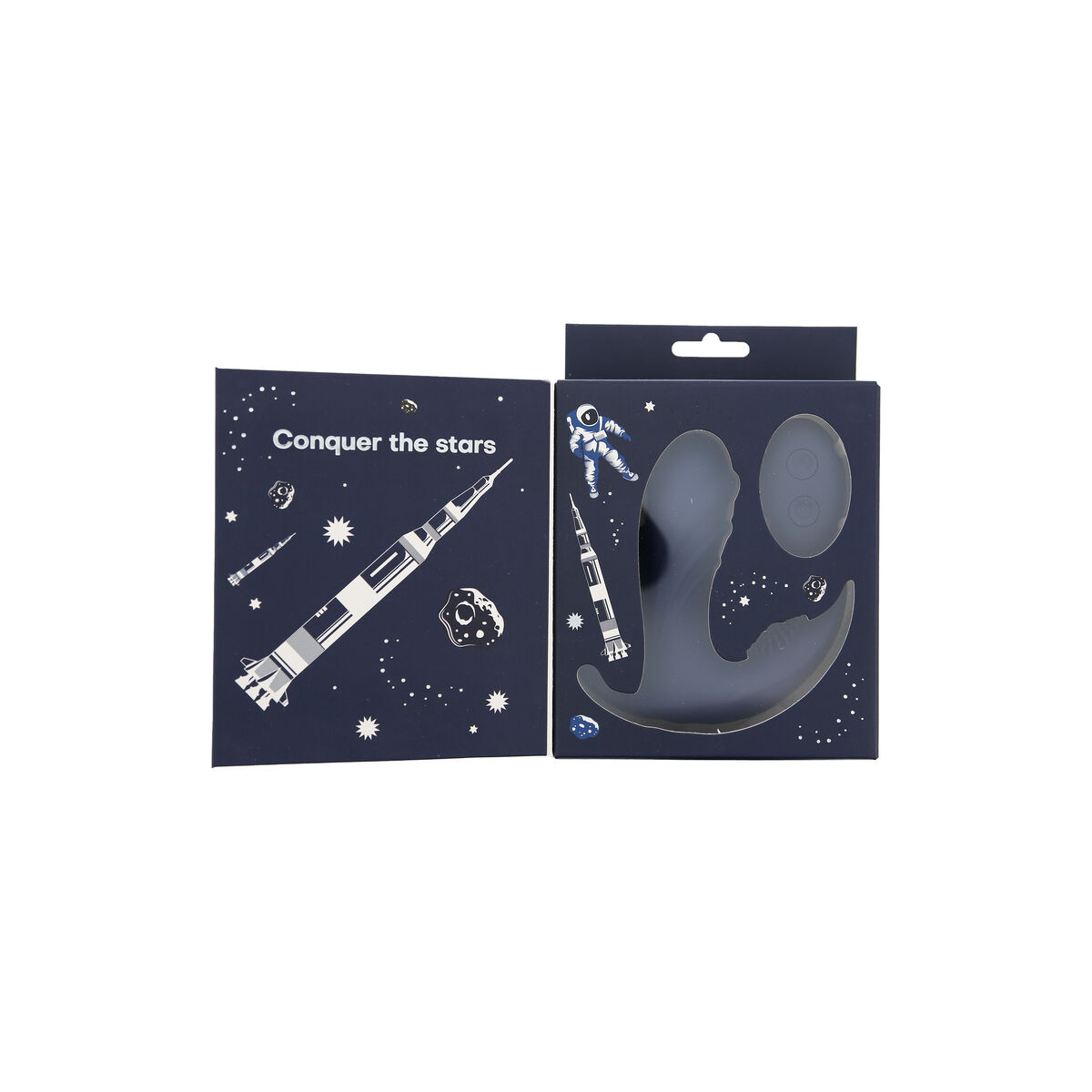 Cassini Anal Vibrator Black Dream Toys STARTROOPERS ATOMIC Blue