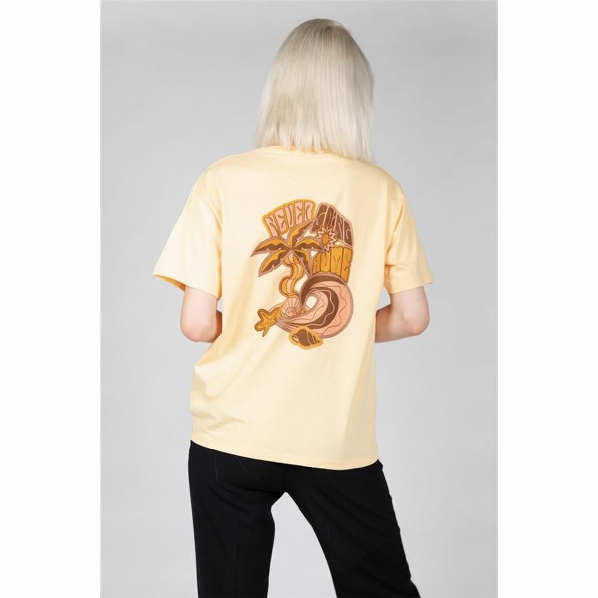 Adult T-shirt 24COLOURS Casual Yellow