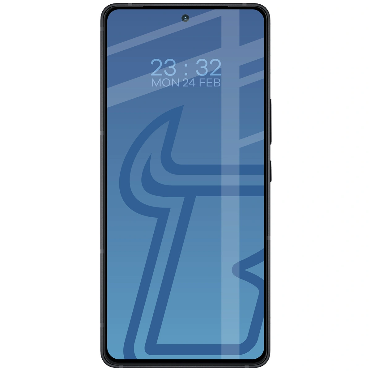 Szkło hartowane Bizon Glass Edge 2 do Asus Zenfone 12 Ultra czarna ramka
