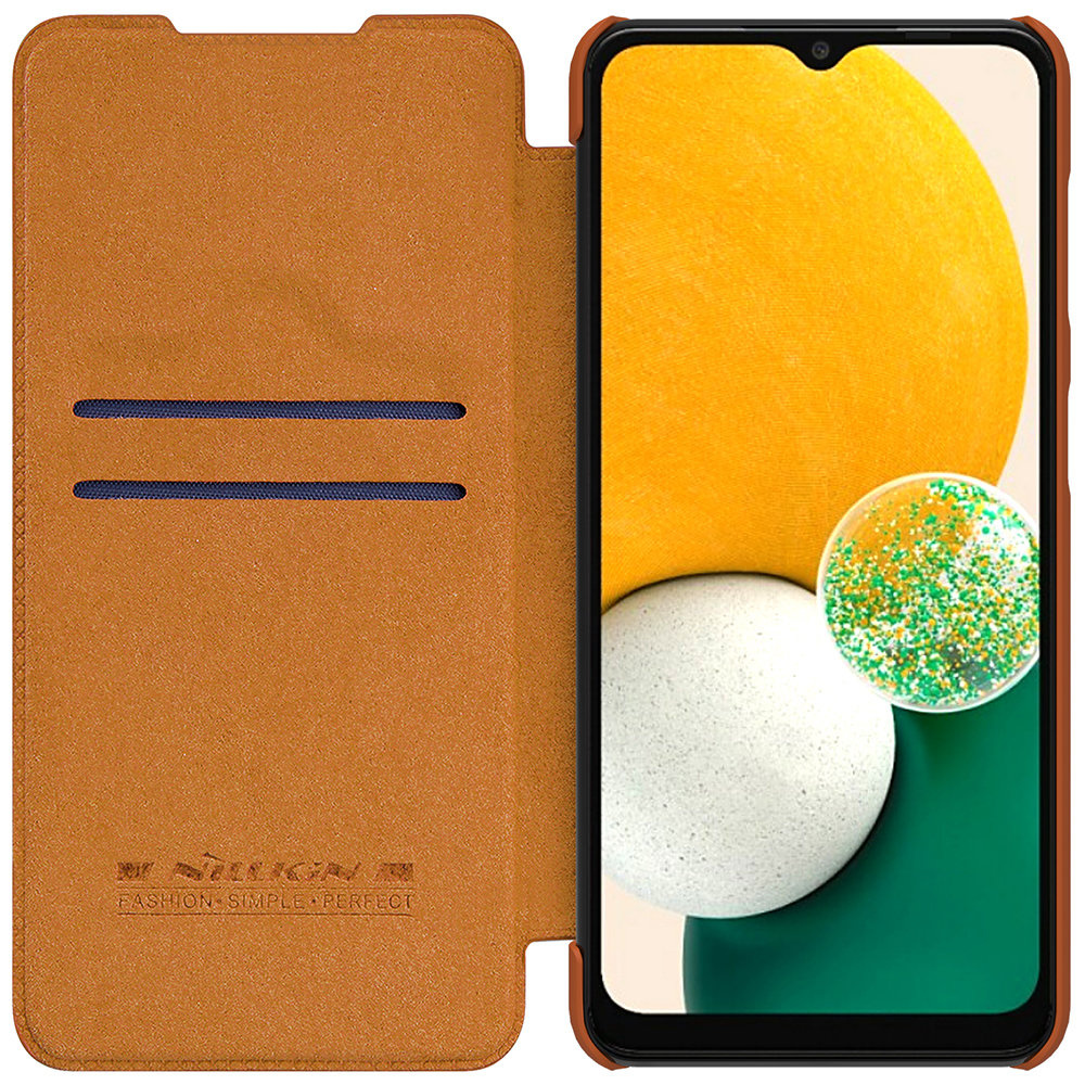Nillkin Qin Samsung Galaxy A13 5G brown
