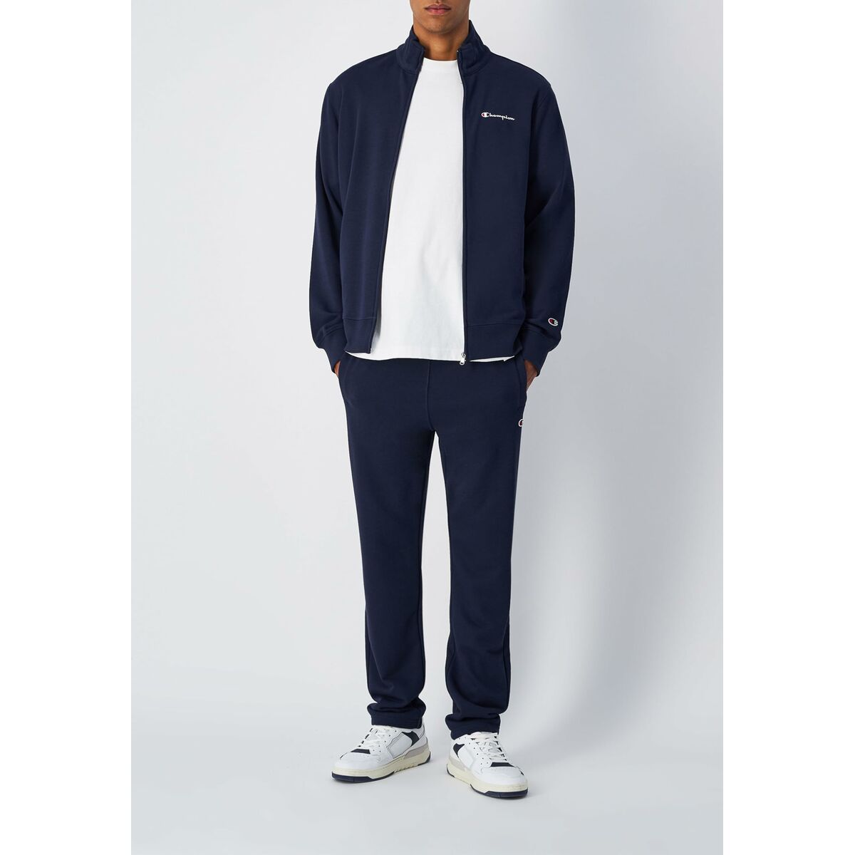 Tracksuit for Adults Champion 221163 NNY Navy Blue Men