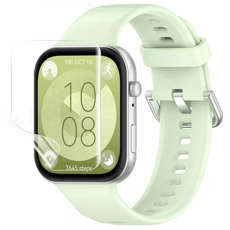 Bizon Glass Watch Hydrogel Huawei Watch Fit 3 [2 PACK]