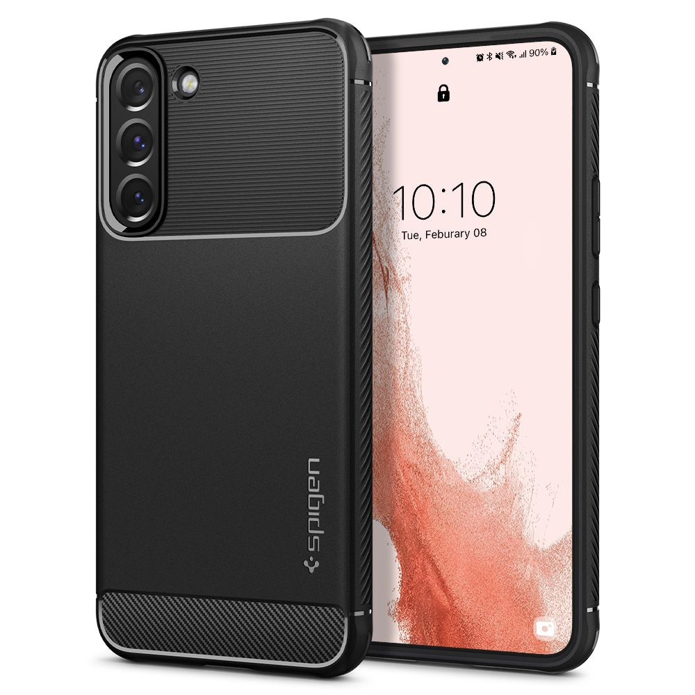 Etui Spigen Rugged Armor Samsung Galaxy S22 Matte Black