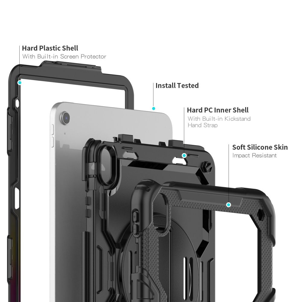Tech-Protect Solid360 Apple iPad 10.9 2022 (10 gen) Black
