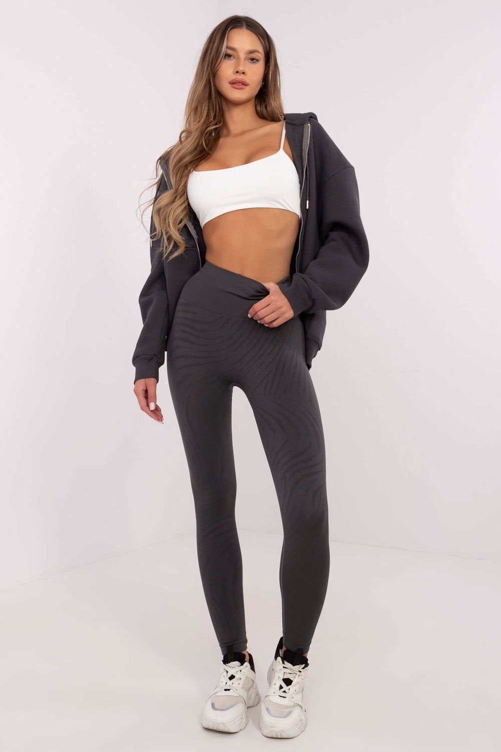  Long leggings model 204137 NM  grey