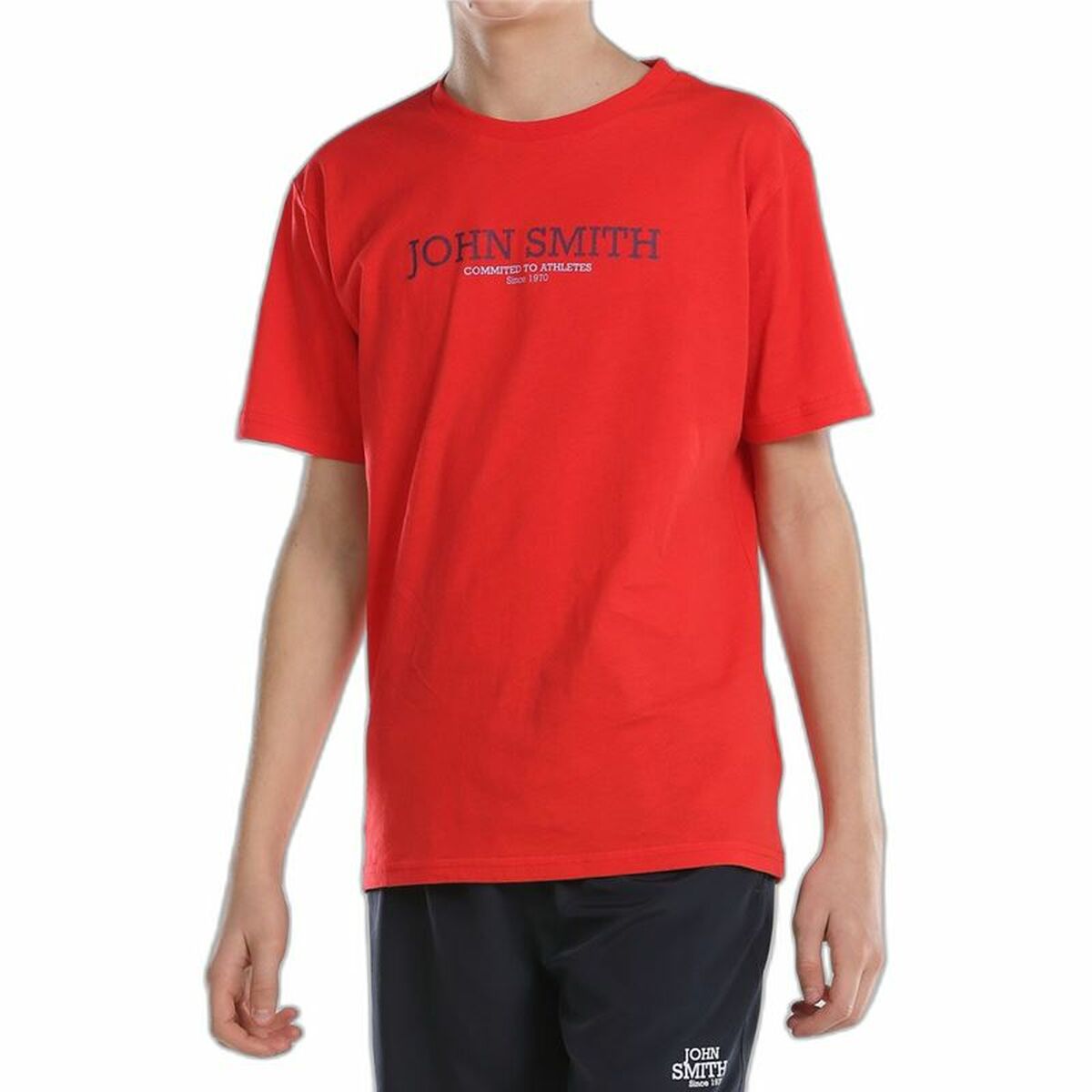 Children’s Short Sleeve T-Shirt John Smith Efebo  Red