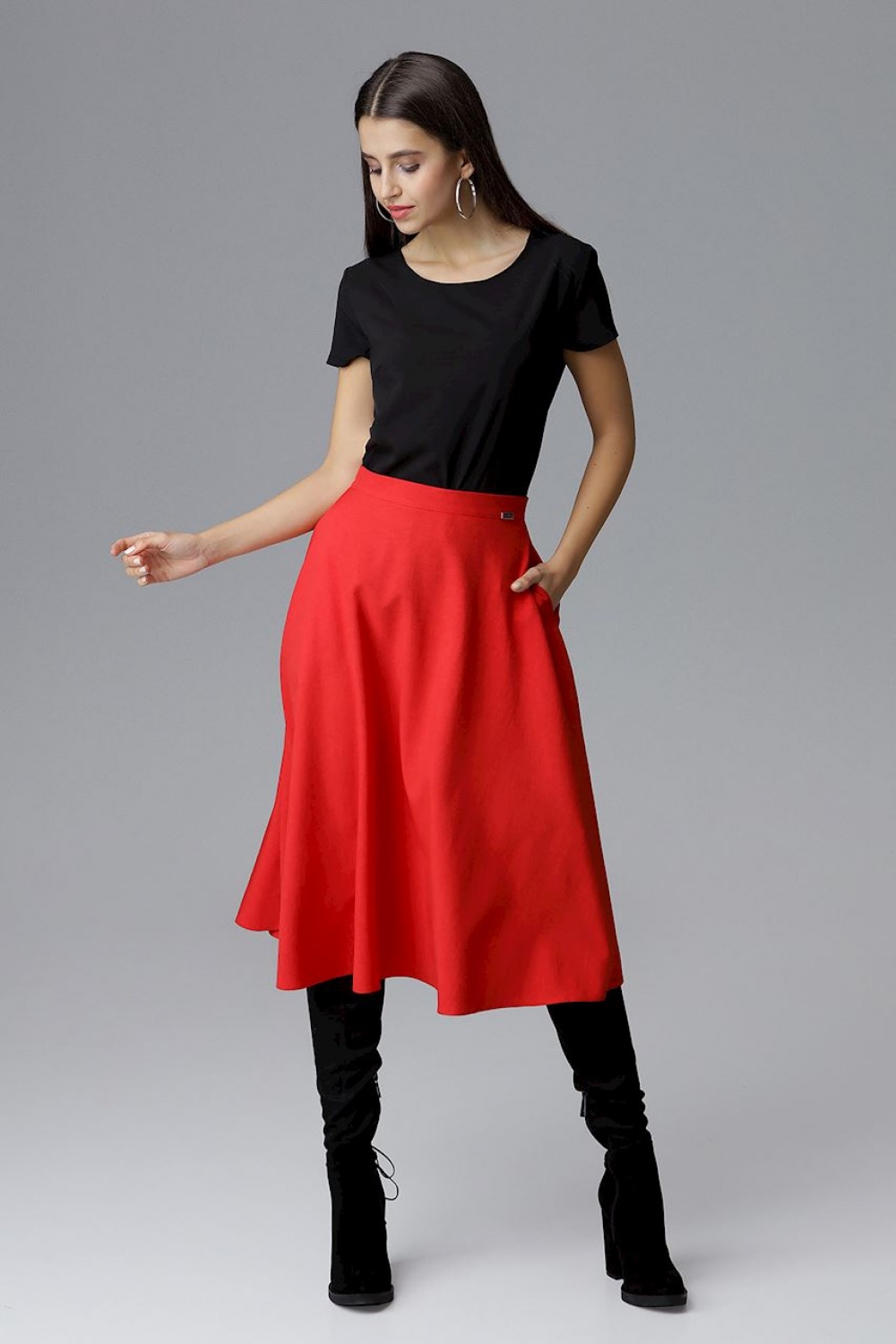  Skirt model 126037 Figl  red