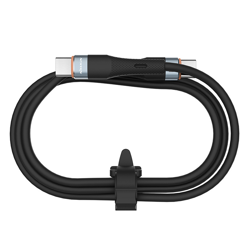 Nillkin Data Cable Flowspeed Silicon USB-C/USB-C, PD, 60W black