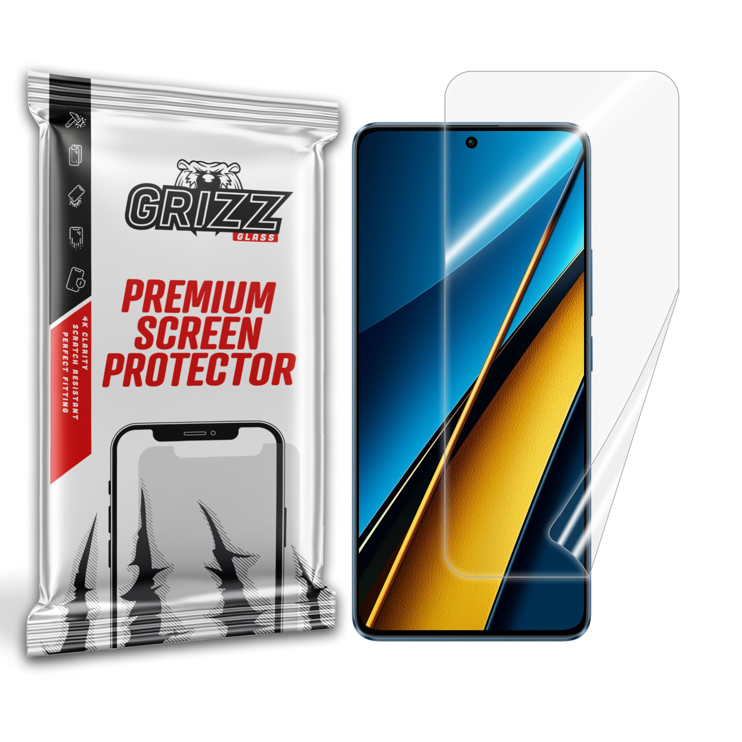 GrizzGlass CeramicFilm Xiaomi Poco X6