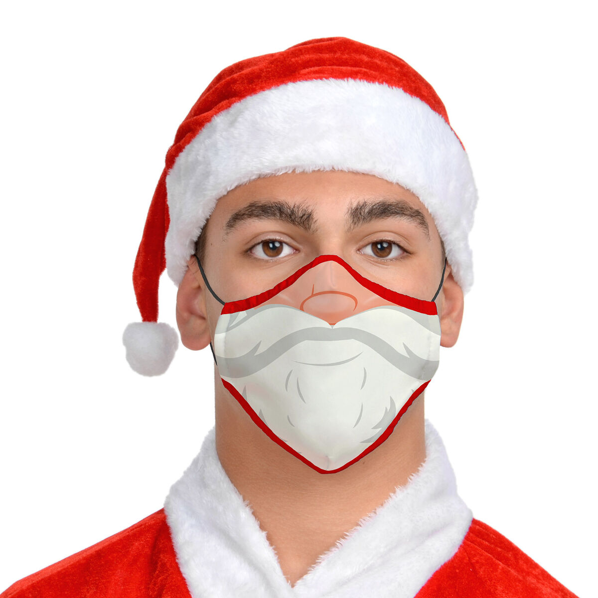 Hygienische Maske My Other Me Weihnachtsmann Erwachsene