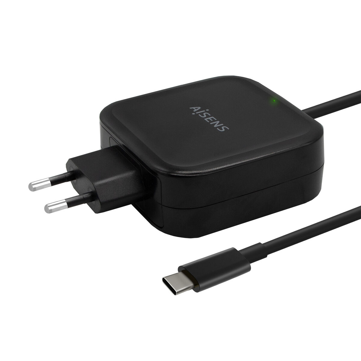 Wall Charger Aisens ASCH-1PD65WL-BK Black 65 W