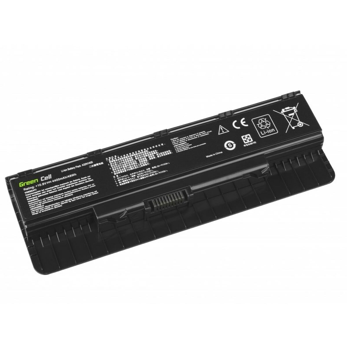 Notebook Battery Green Cell AS129 Black 4400 mAh