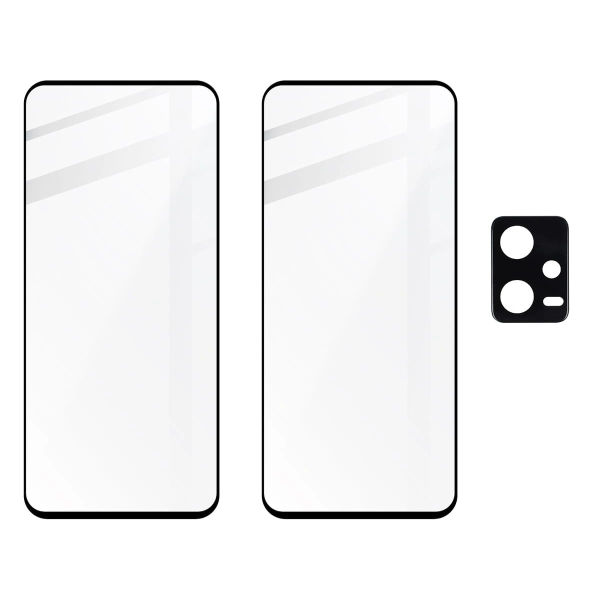 BIZON Edge 2 2x screen glass + camera glass Poco X5