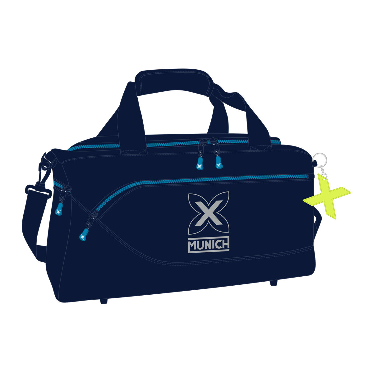 Sports bag Munich Nautic Navy Blue 50 x 25 x 25 cm