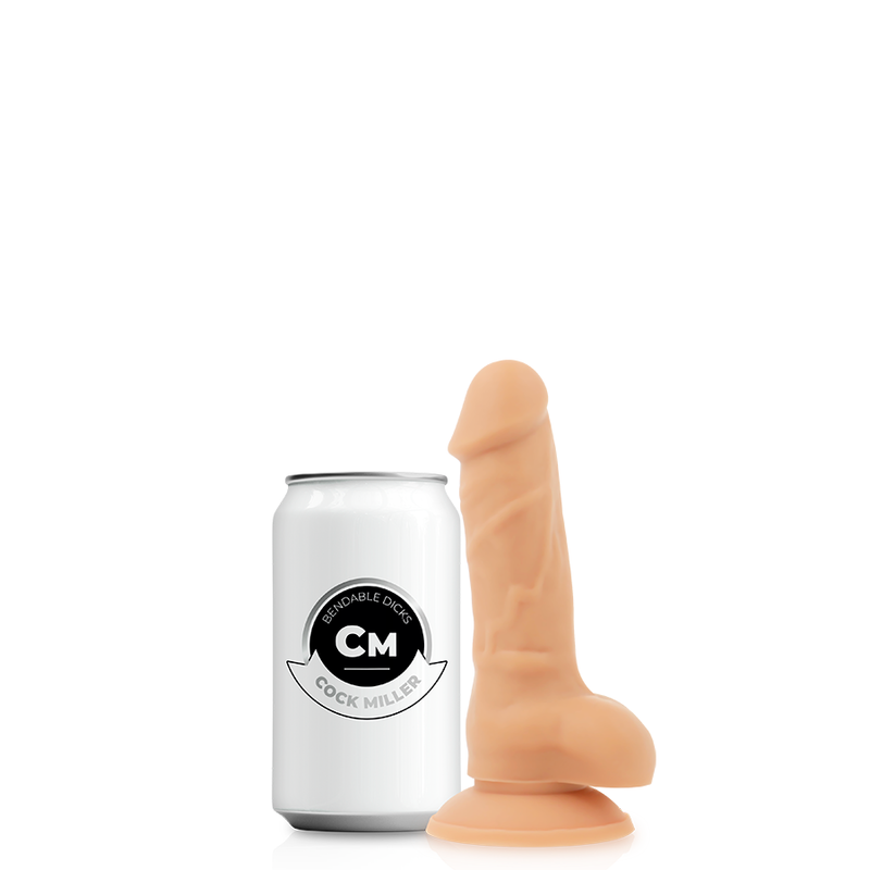 COCK MILLER HARNESS + SILICONE DENSITY COCKSIL ARTICULABLE 13 CM