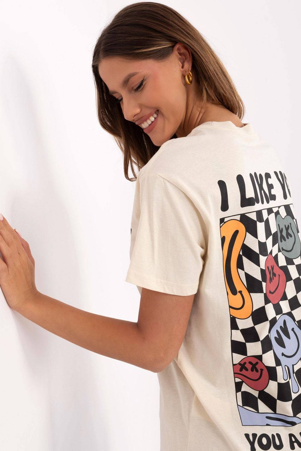  T-shirt model Sublevel  beige