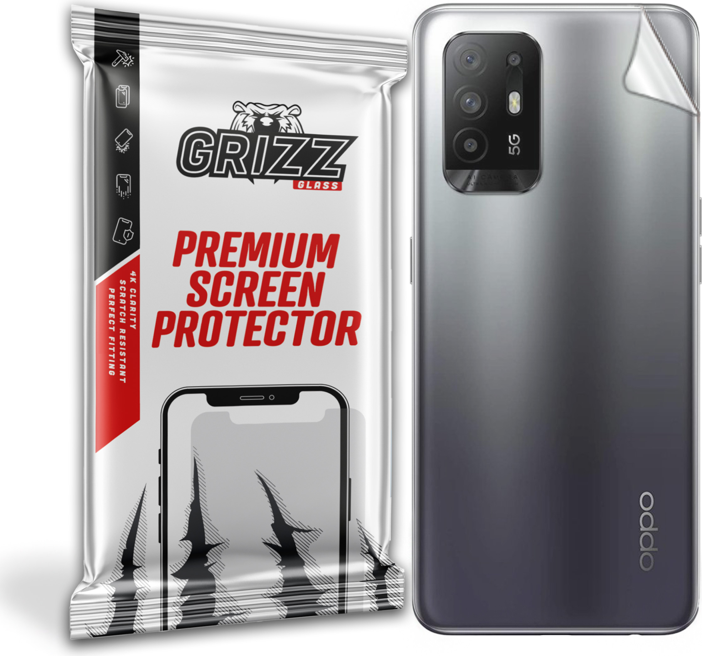 GrizzGlass SatinSkin Oppo F19 Pro+ 5G