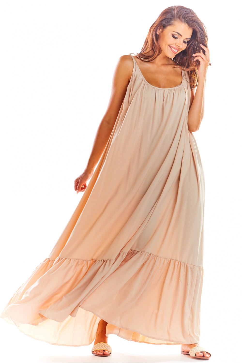  Daydress model 133701 awama  beige