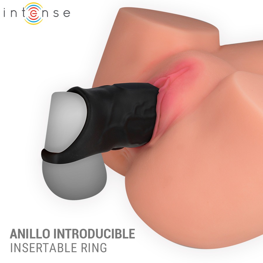 INTENSE - SEAN VIBRATING ADJUSTABLE PENIS RING MODEL 13