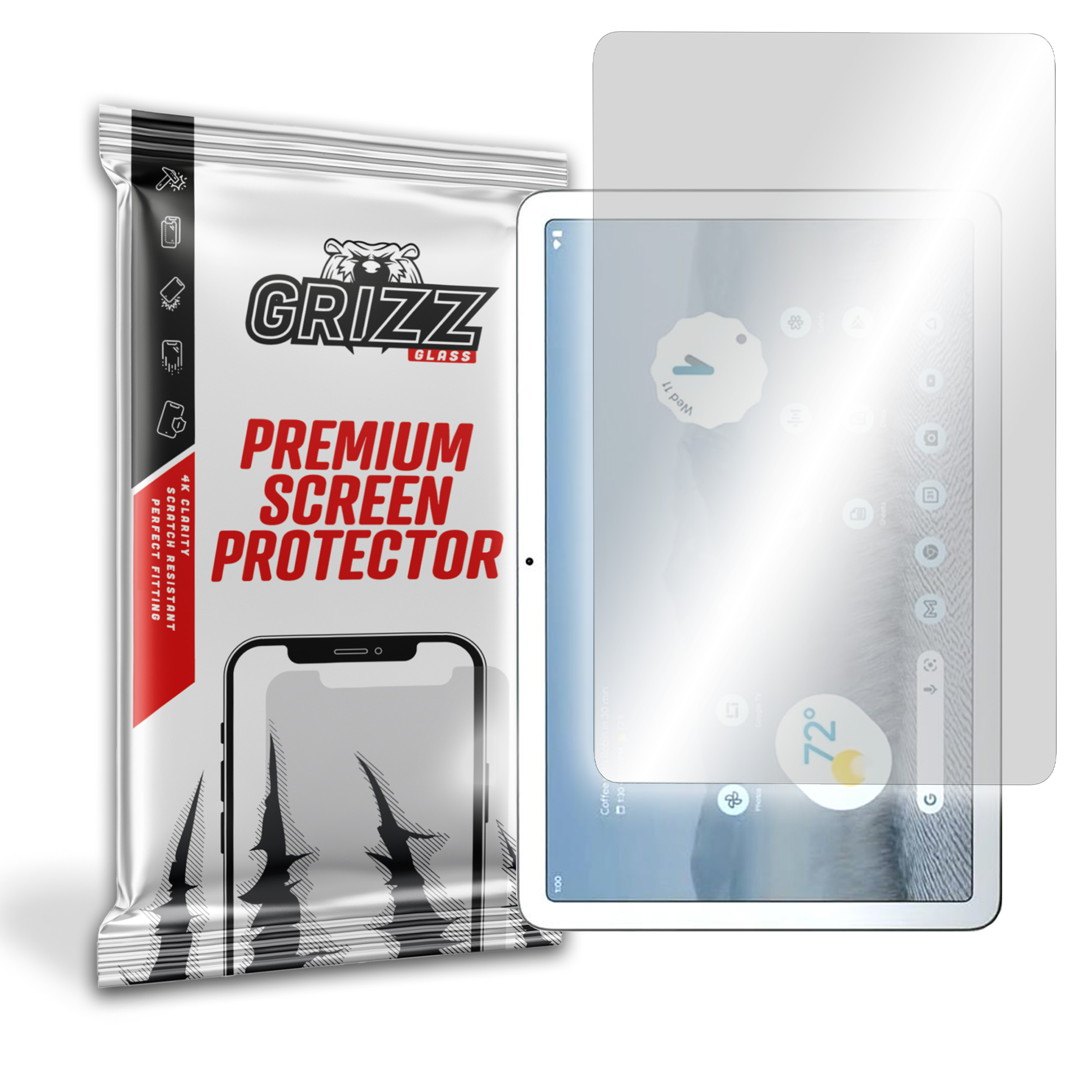GrizzGlass HybridGlass Google Pixel Tablet