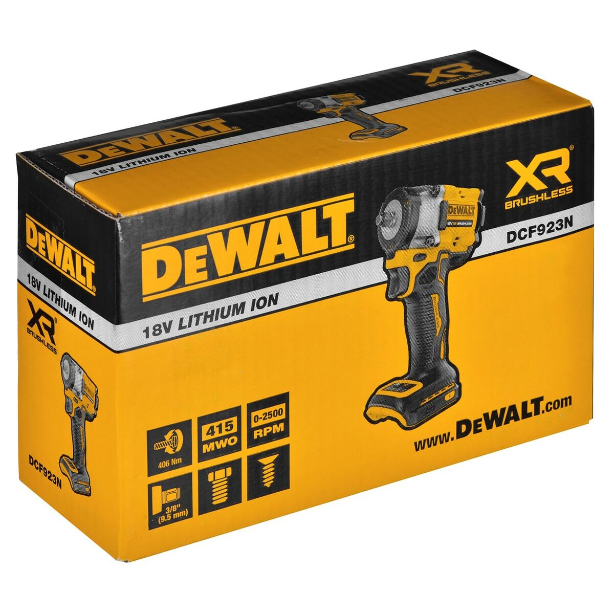 Impact wrench Dewalt DCF923N 18 V 406 Nm 610 Nm Impact wrench Dewalt DCF923N 18 V 406 Nm 610 Nm