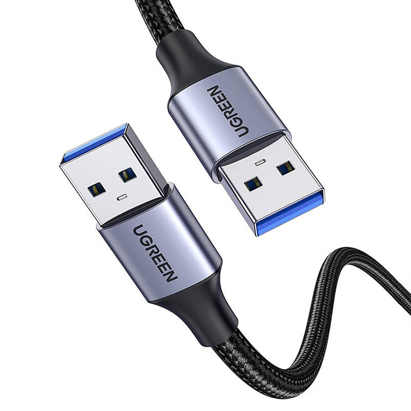 UGREEN USB-A/USB-A USB 3.0 Cable 2A, 1m (black)