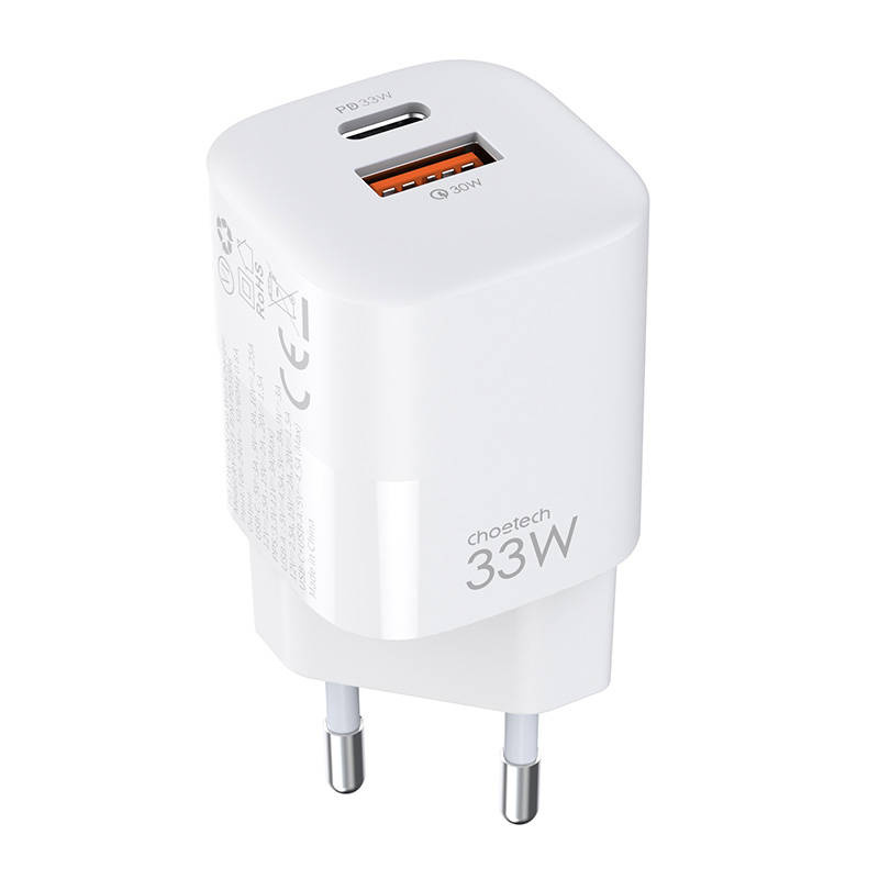 Choetech PD5006 Wall Charger, 33W (white)
