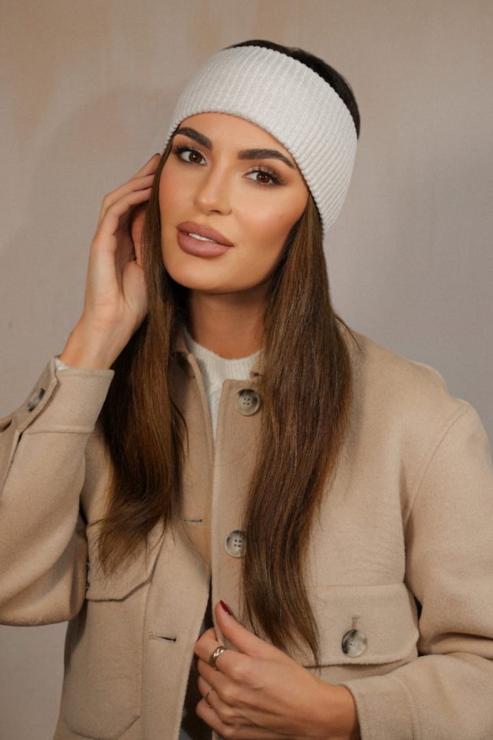  Headband model 205190 Kamea  beige