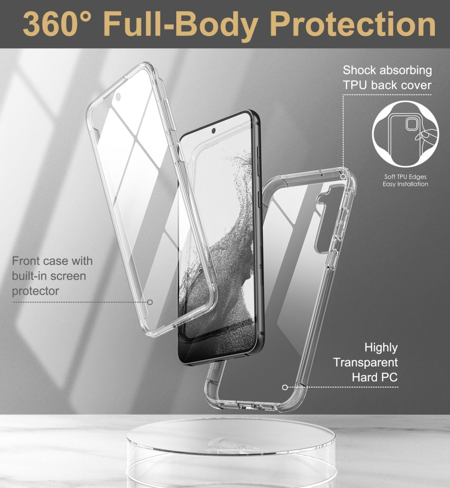 Tech-Protect Kevlar Samsung Galaxy S23+ Plus Clear