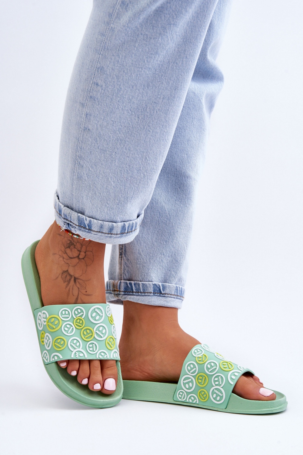  Flip-flops model 181393 Step in style  green