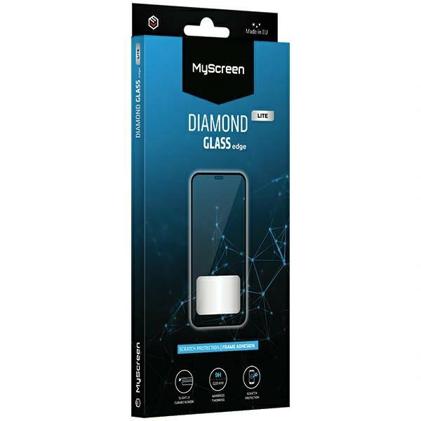 Tempered glass MyScreen Diamond Glass Edge Lite Full Glue for Google Pixel 8 black