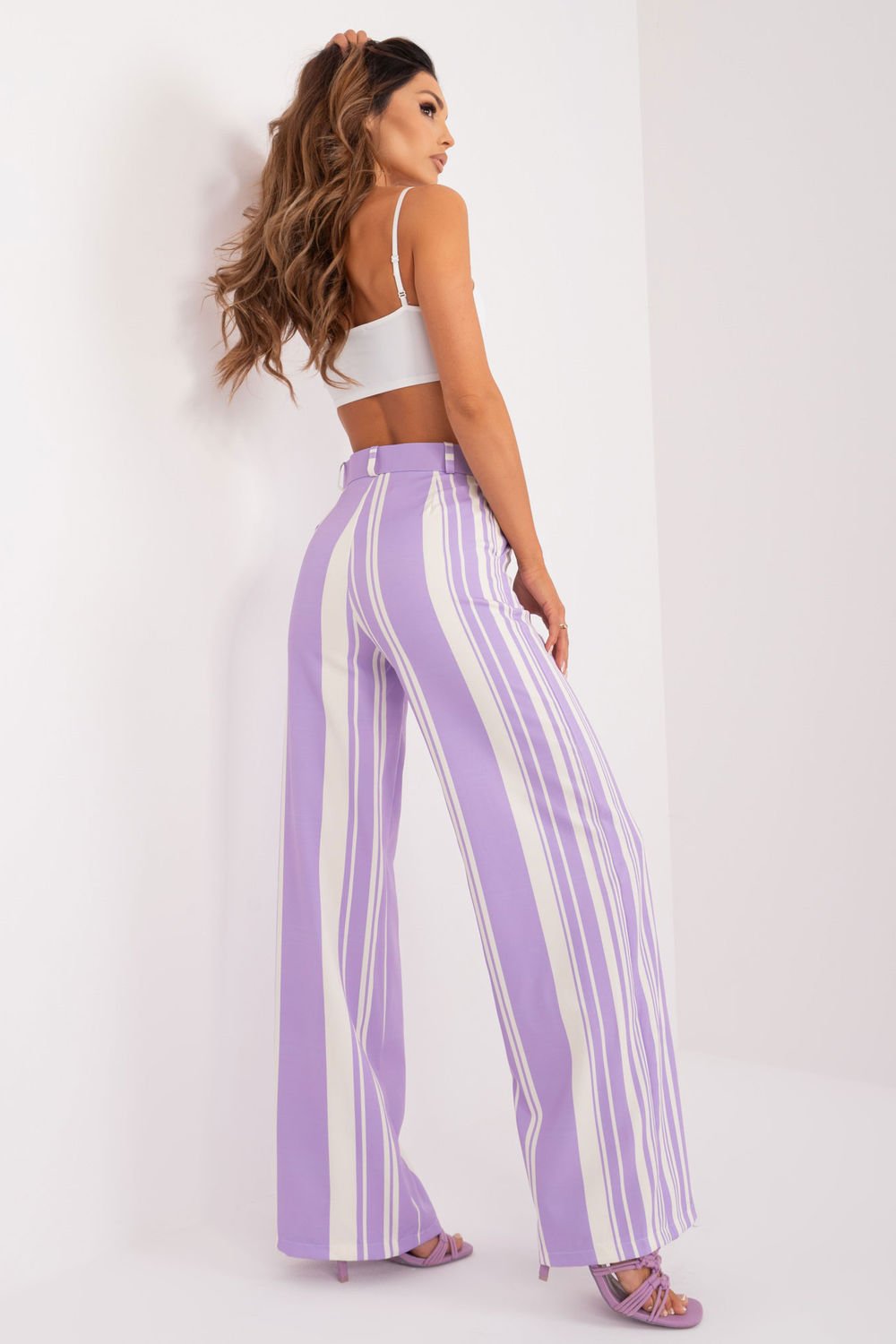  Women trousers model 197043 Italy Moda  violet