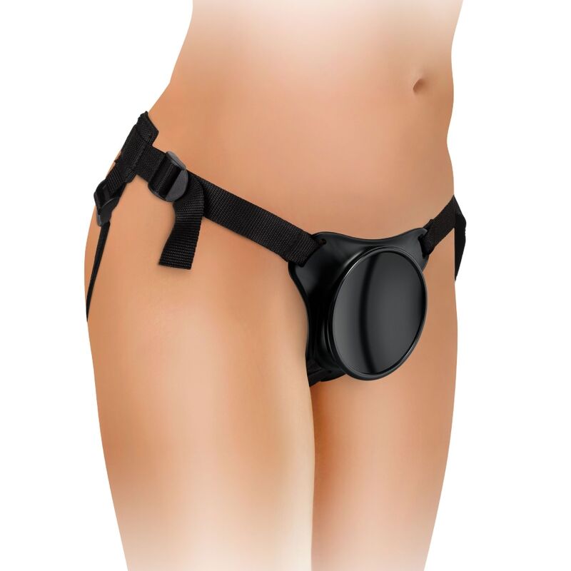 KING COCK ELITE - ADJUSTABLE HARNESS WITH DILDO 15.2 CM FOR BEGINNERS