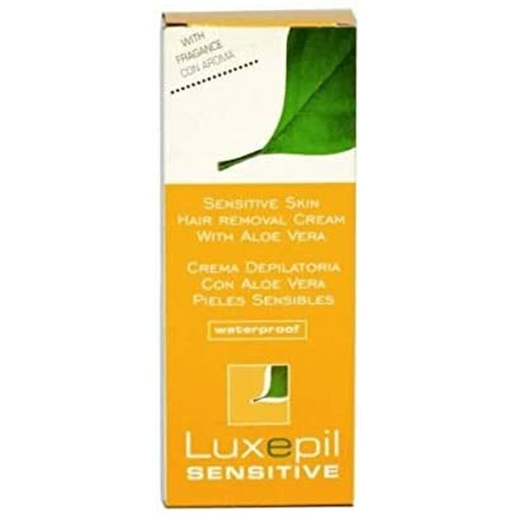 Enthaarungscreme für den Körper Luxepil Sensitive Aloe Vera (150 ml)
