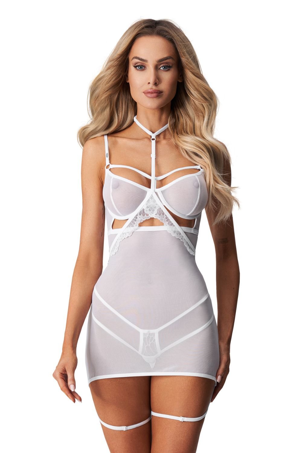  Sexy shirt model Obsessive  white