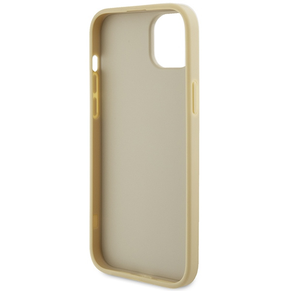 Guess GUHCP15MPS4DGPD Apple iPhone 15 Plus hardcase Strass Metal Logo gold