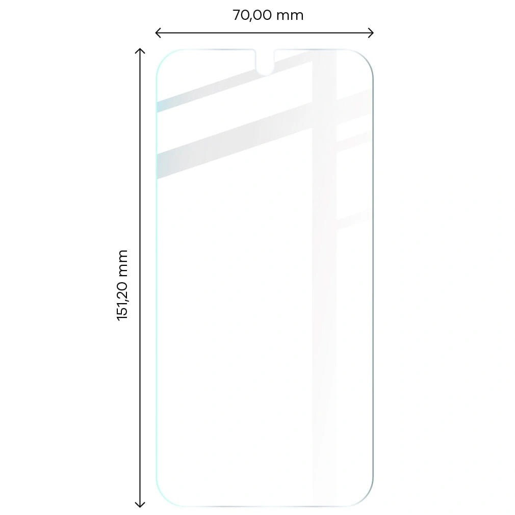 Bizon Glass Clear tempered glass - 3 pcs. + lens glass Samsung Galaxy S22 Plus