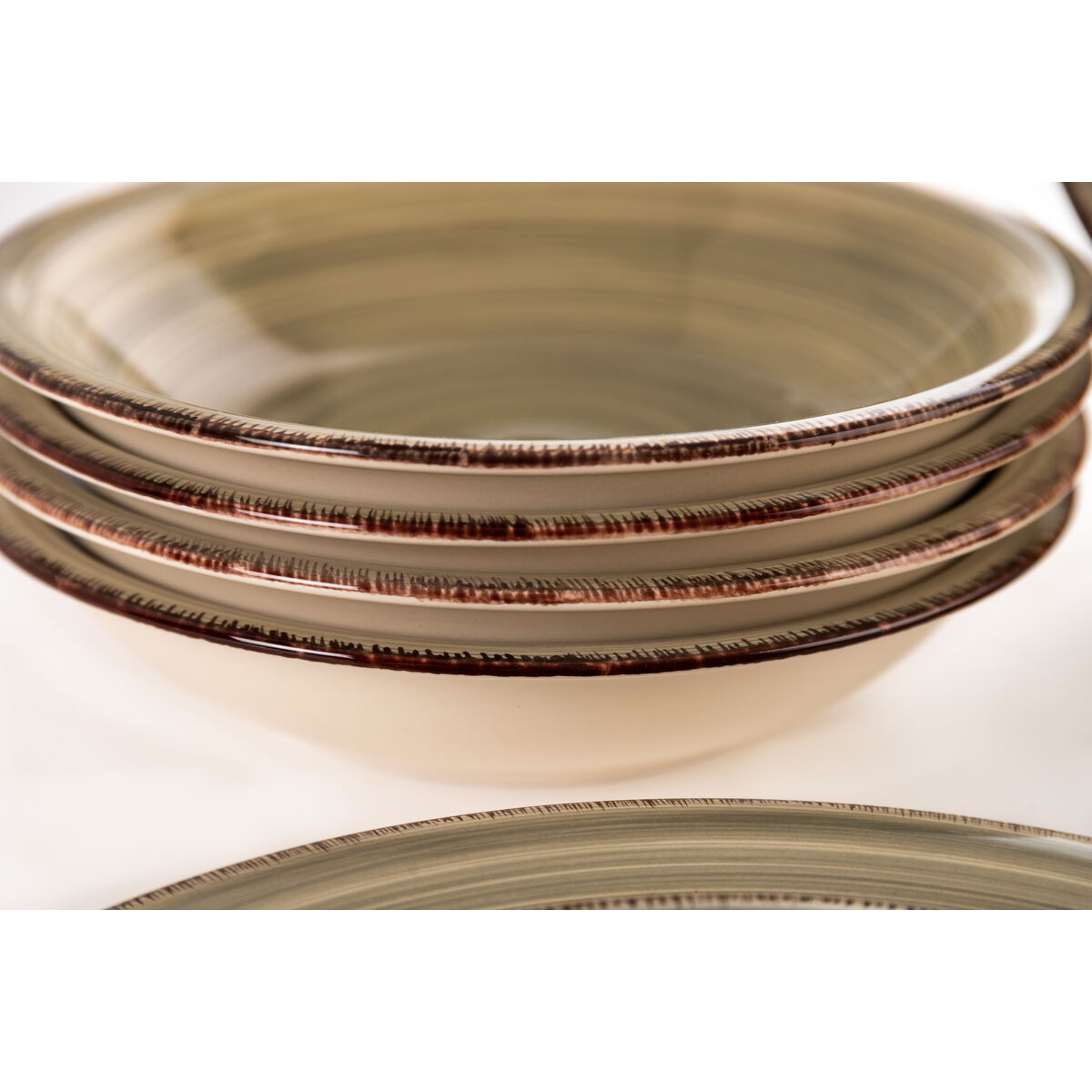 Tableware Quid Vita Natura Green Ceramic 18 Pieces Tableware Quid Vita Natura Green Ceramic 18 Pieces