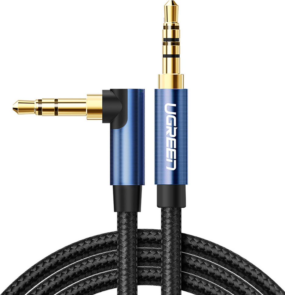 UGREEN AV112 audio cable 2 x mini jack 3.5mm 0.5m blue