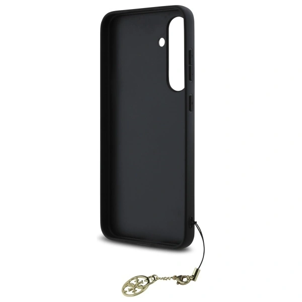 Guess GUHCS24FEGF4GGR Samsung Galaxy S24 FE hardcase 4G Charms Collection grey