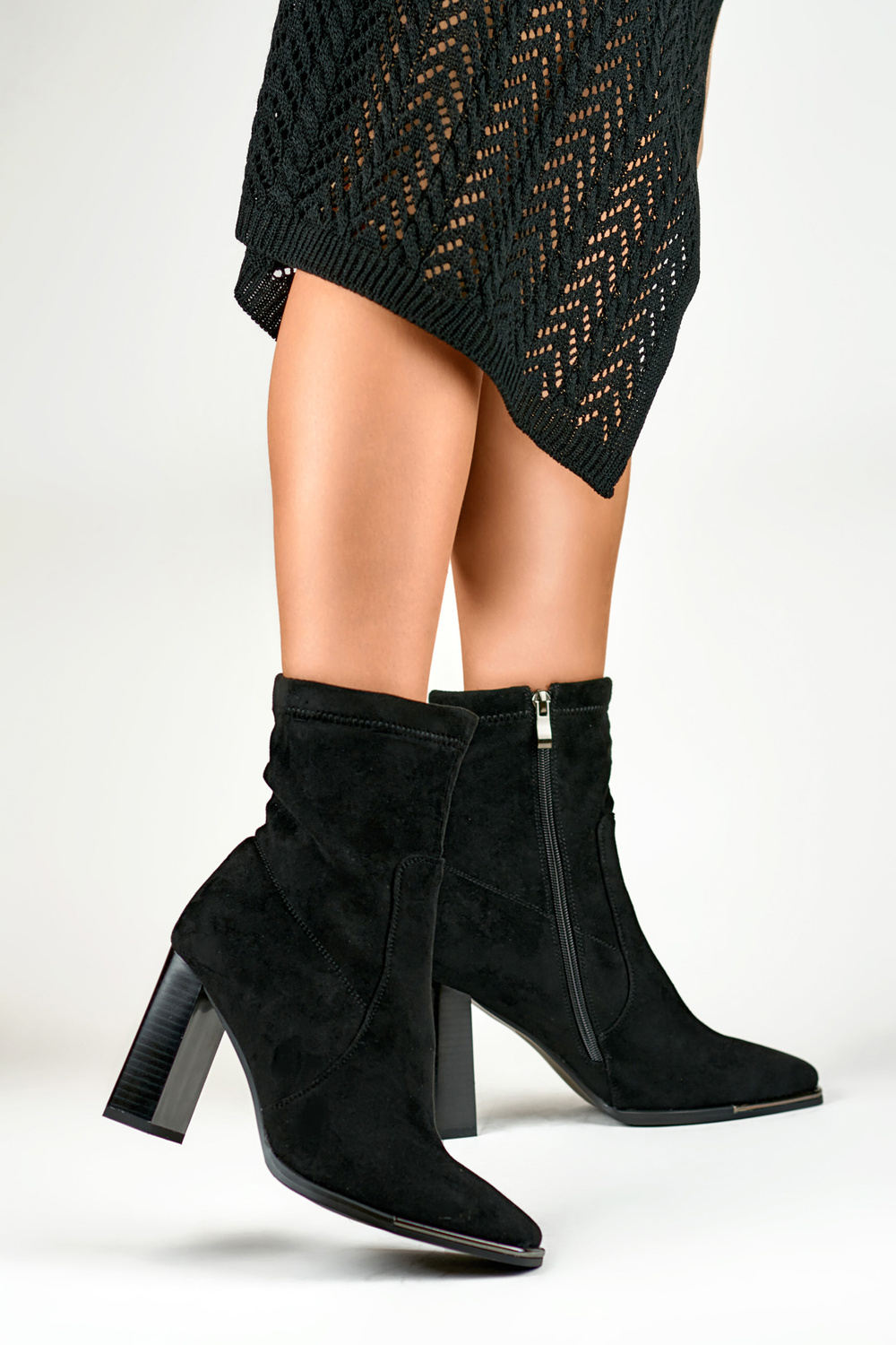  Heel boots model 186036 PRIMO  black