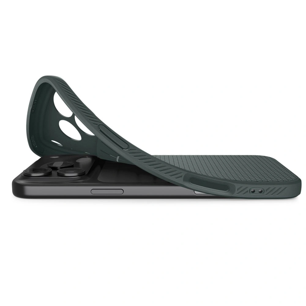 Etui Spigen Liquid Air do Apple iPhone 17 Pro Max Abyss Green