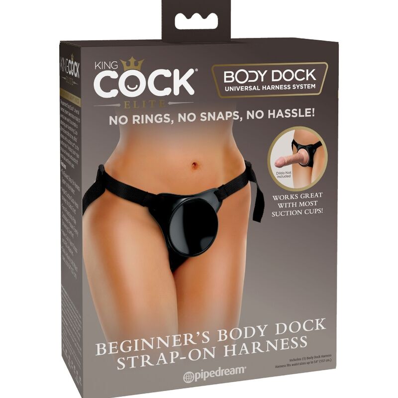 KING COCK ELITE - ADJUSTABLE HARNESS FOR BEGINNERS