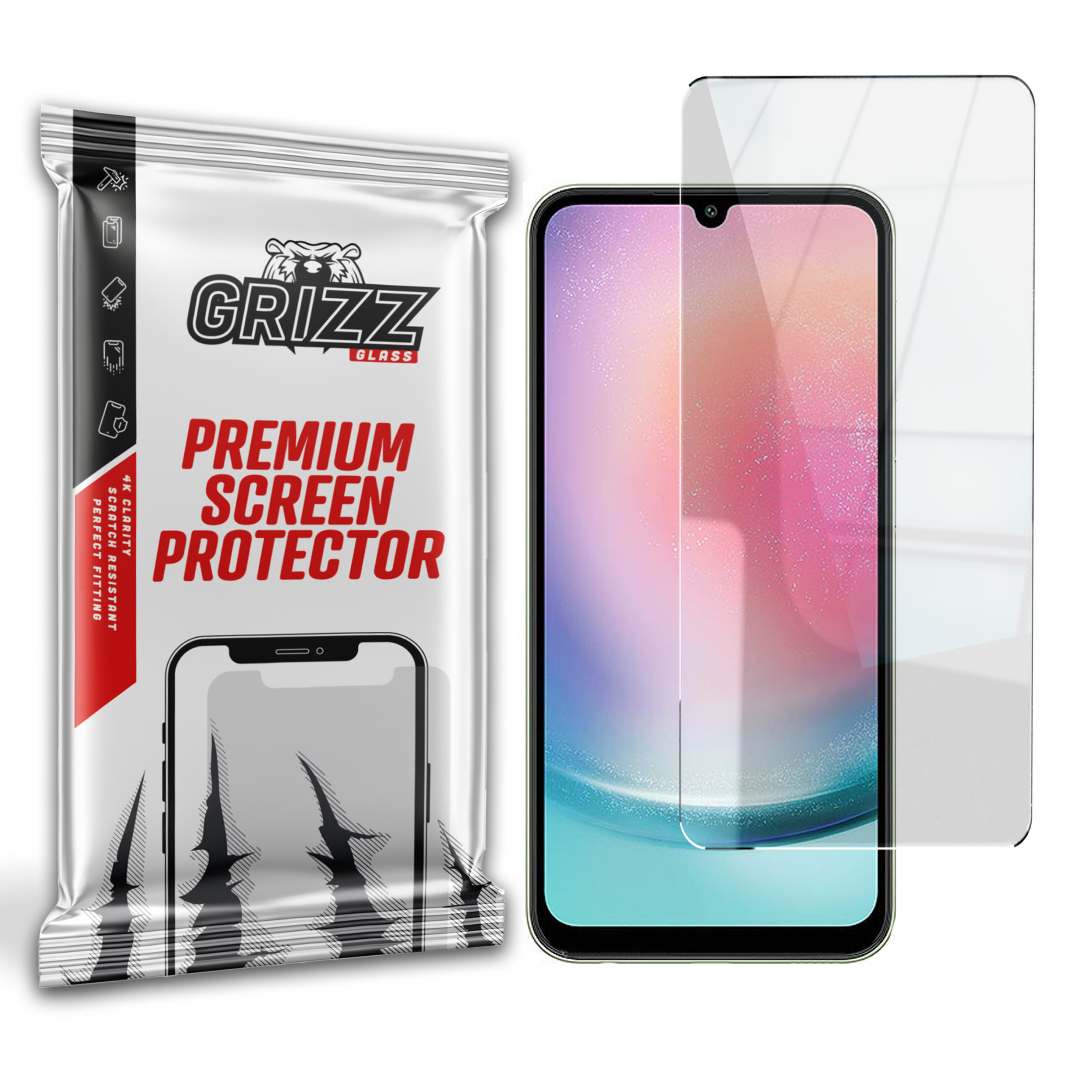 GrizzGlass HybridGlass Samsung Galaxy A24 4G