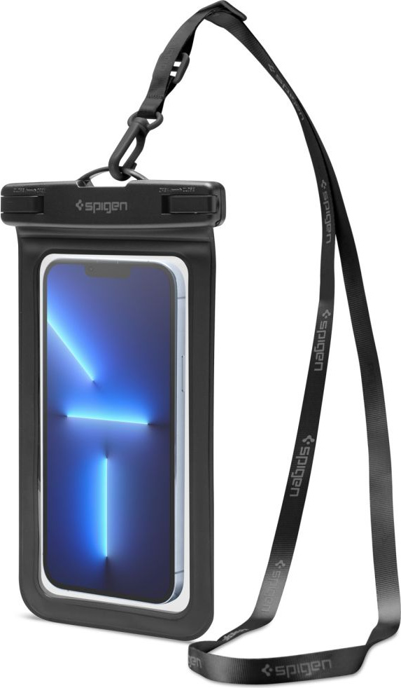 Spigen A601 Universal Waterproof Case Black [2 PACK]