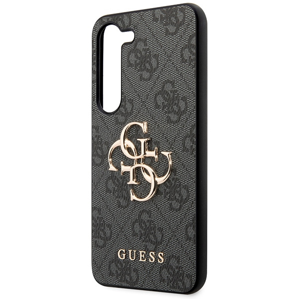 Guess GUHCSA354GMGGR Samsung Galaxy A35 hardcase 4G Big Metal Logo black