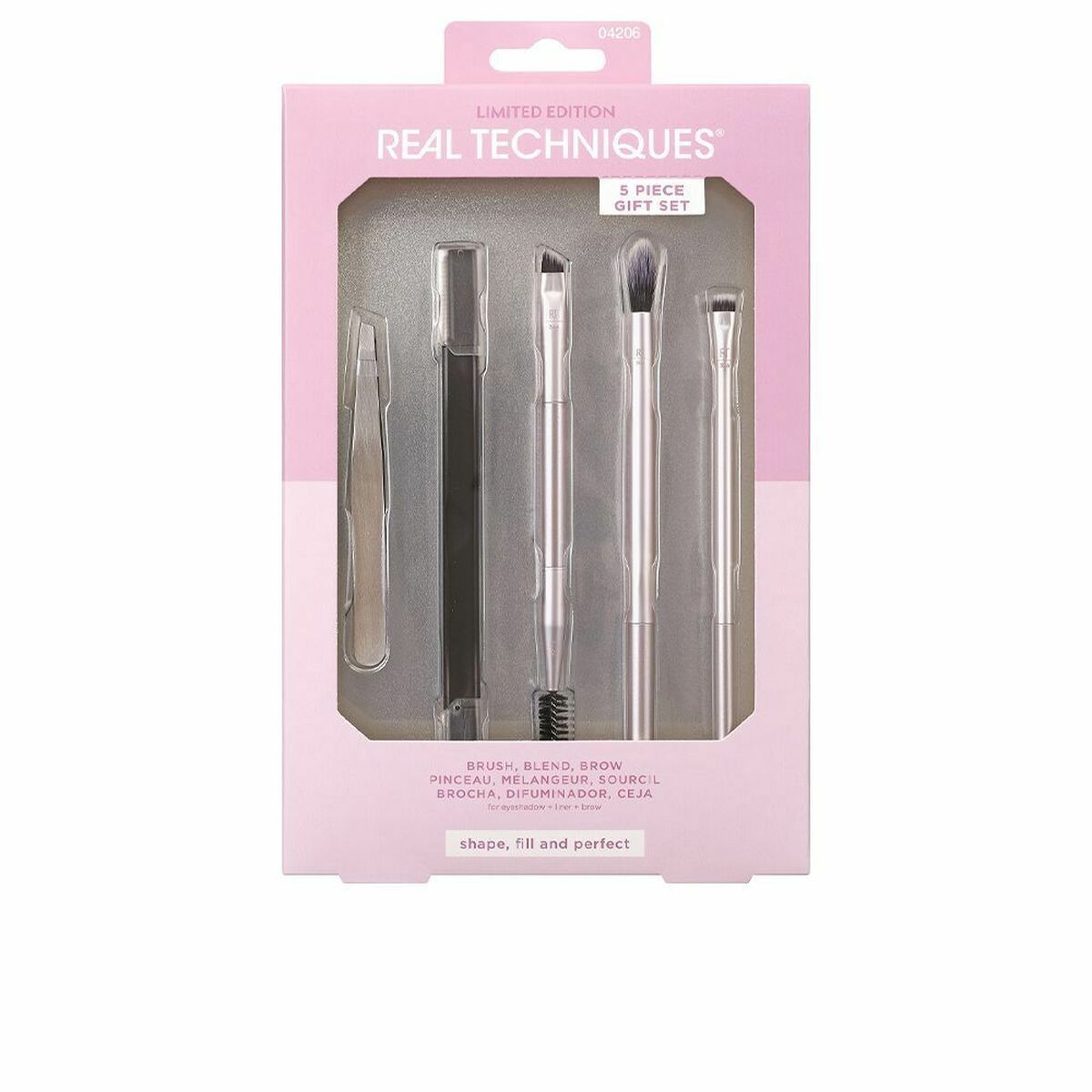 Schminkset Real Techniques Rest In Show Brows 5 Stücke
