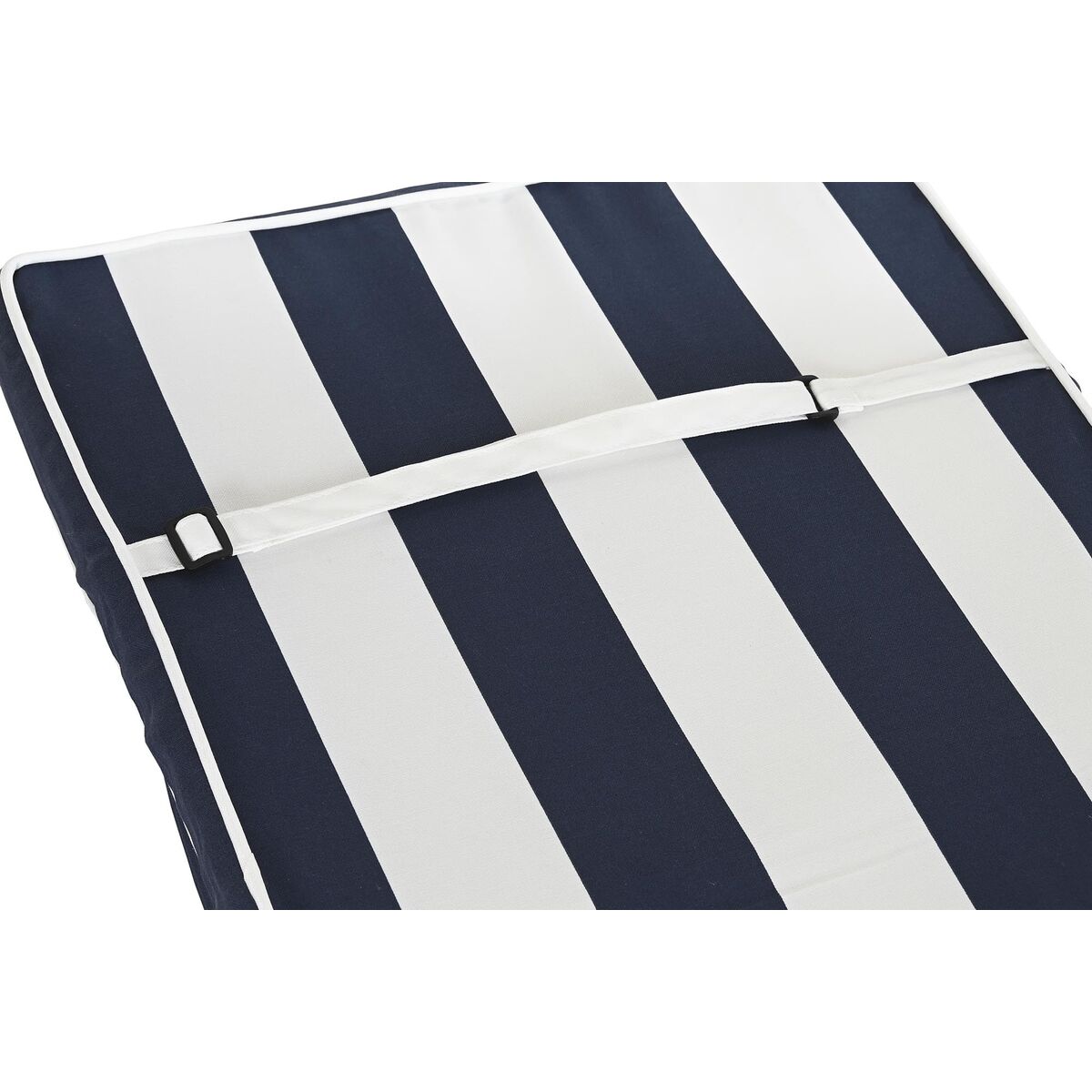 Kissen DKD Home Decor 42 x 4 x 115 cm Streifen Weiß Marineblau